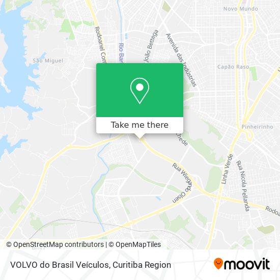 VOLVO do Brasil Veículos map