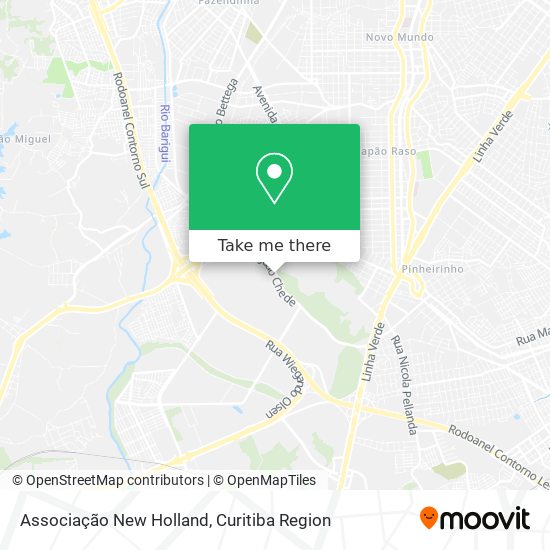 Associação New Holland map