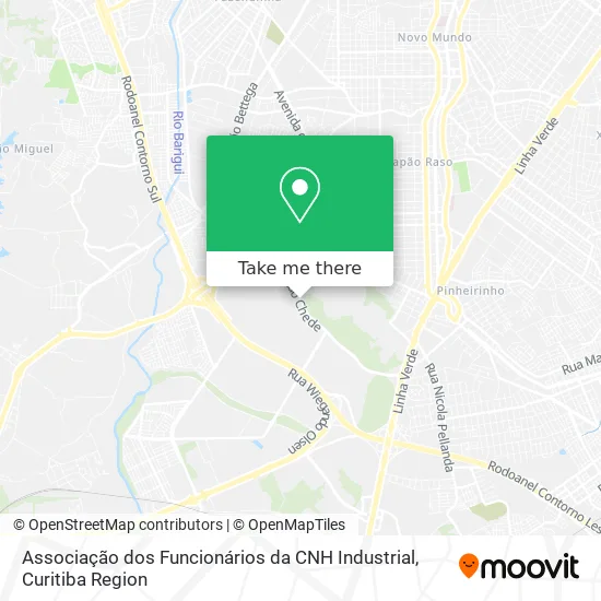 Associação dos Funcionários da CNH Industrial map