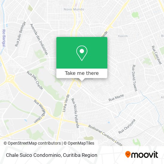 Chale Suico Condominio map