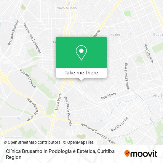 Clínica Brusamolin Podologia e Estética map