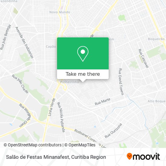 Mapa Salão de Festas Minanafest