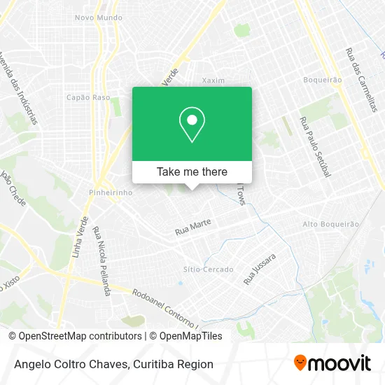 Angelo Coltro Chaves map
