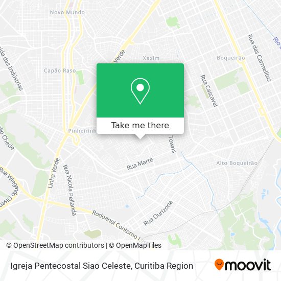 Igreja Pentecostal Siao Celeste map