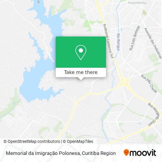 Memorial da Imigração Polonesa map