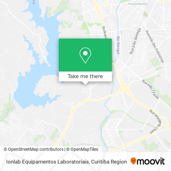 Ionlab Equipamentos Laboratoriais map