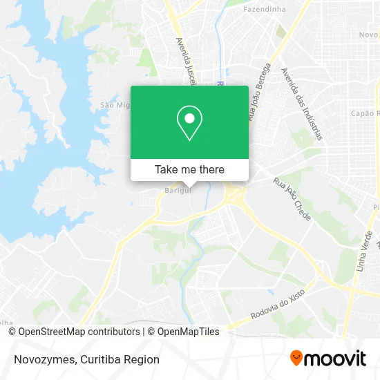 Novozymes map
