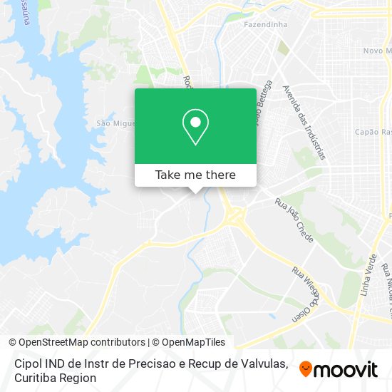 Cipol IND de Instr de Precisao e Recup de Valvulas map