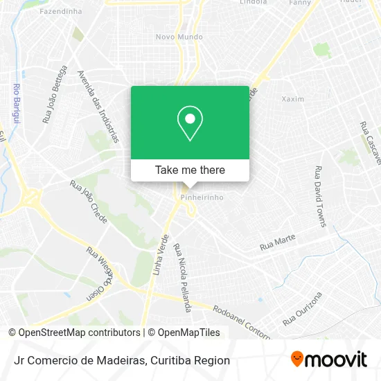 Jr Comercio de Madeiras map