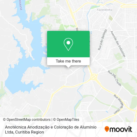 Anotécnica Anodização e Coloração de Alumínio Ltda map