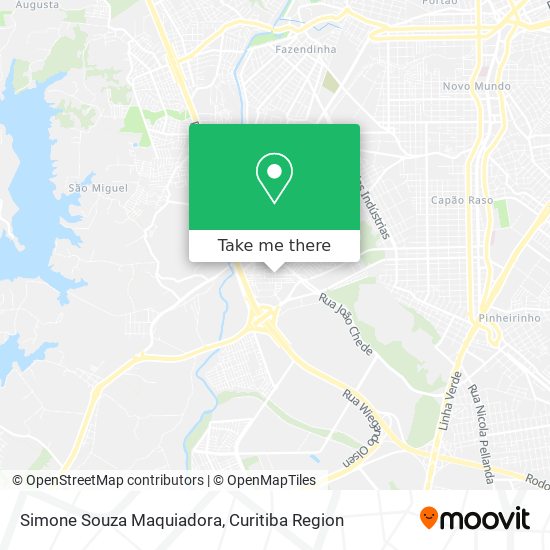 Simone Souza Maquiadora map