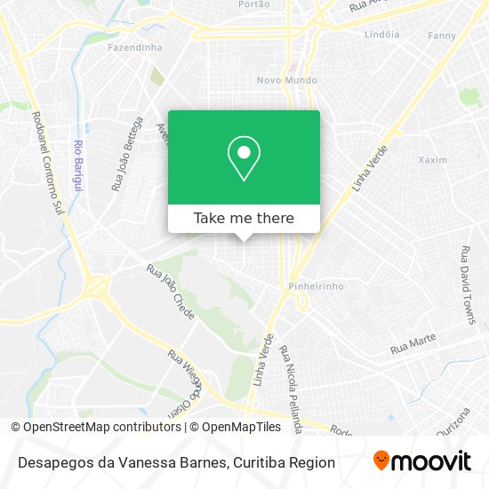 Desapegos da Vanessa Barnes map