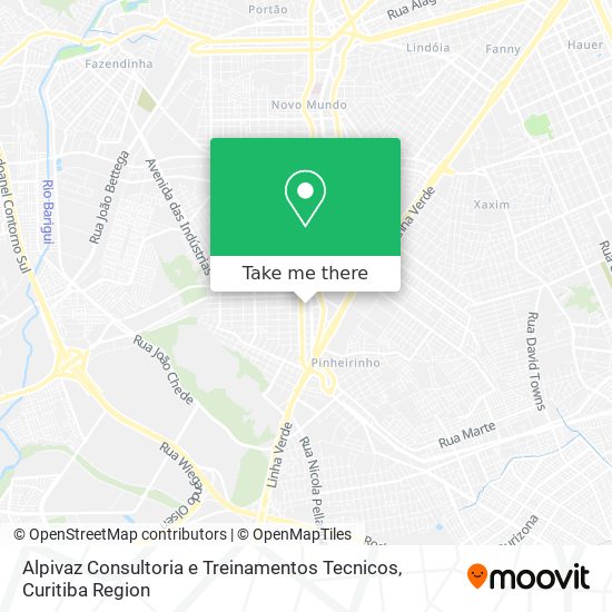 Alpivaz Consultoria e Treinamentos Tecnicos map