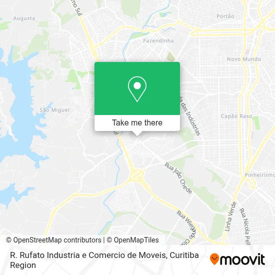 R. Rufato Industria e Comercio de Moveis map