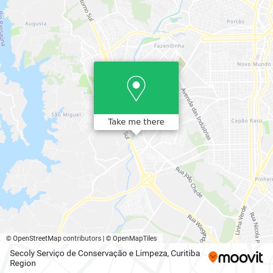 Secoly Serviço de Conservação e Limpeza map