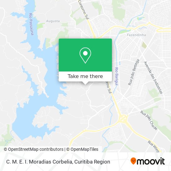 C. M. E. I. Moradias Corbelia map