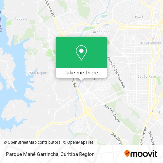 Parque Mané Garrincha map