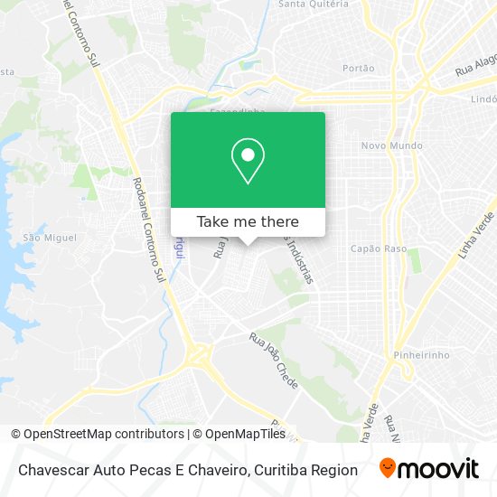 Chavescar Auto Pecas E Chaveiro map