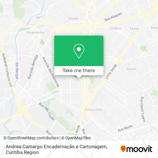 Andrea Camargo Encadernação e Cartonagem map