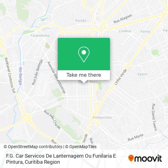 F.G. Car Servicos De Lanternagem Ou Funilaria E Pintura map