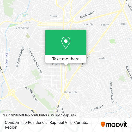 Condominio Residencial Raphael Ville map