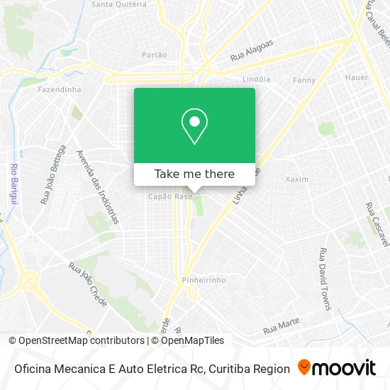 Oficina Mecanica E Auto Eletrica Rc map