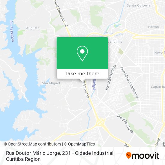Rua Doutor Mário Jorge, 231 - Cidade Industrial map