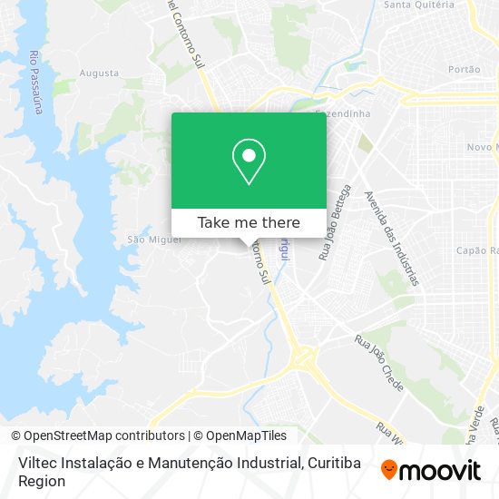 Viltec Instalação e Manutenção Industrial map
