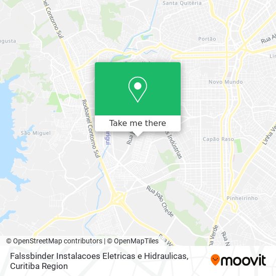 Falssbinder Instalacoes Eletricas e Hidraulicas map