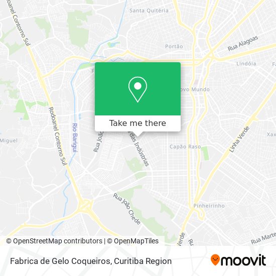 Fabrica de Gelo Coqueiros map