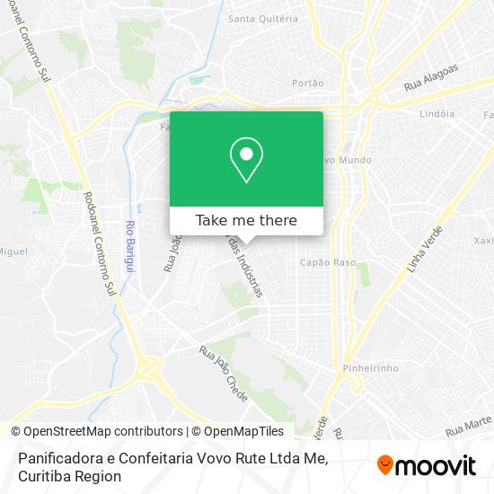 Panificadora e Confeitaria Vovo Rute Ltda Me map