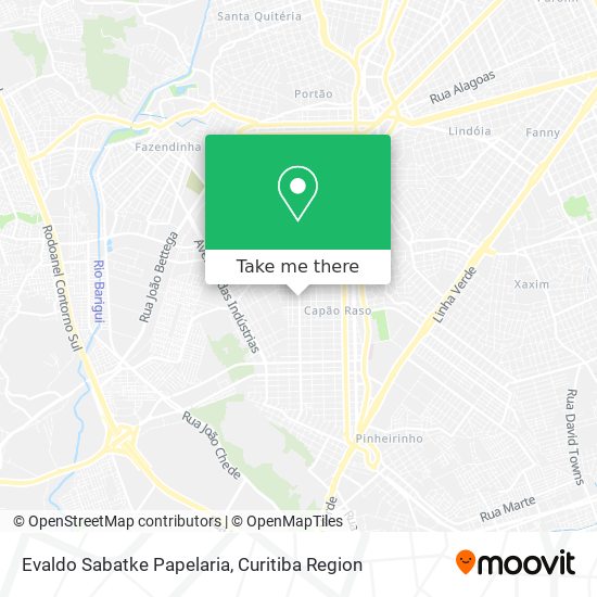 Evaldo Sabatke Papelaria map