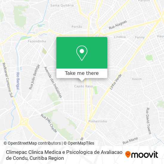 Climepac Clinica Medica e Psicologica de Avaliacao de Condu map