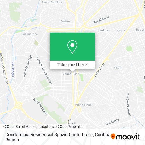 Condominio Residencial Spazio Canto Dolce map