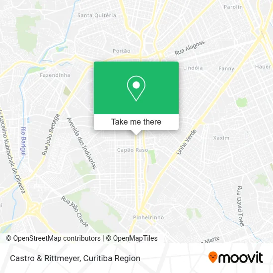 Castro & Rittmeyer map
