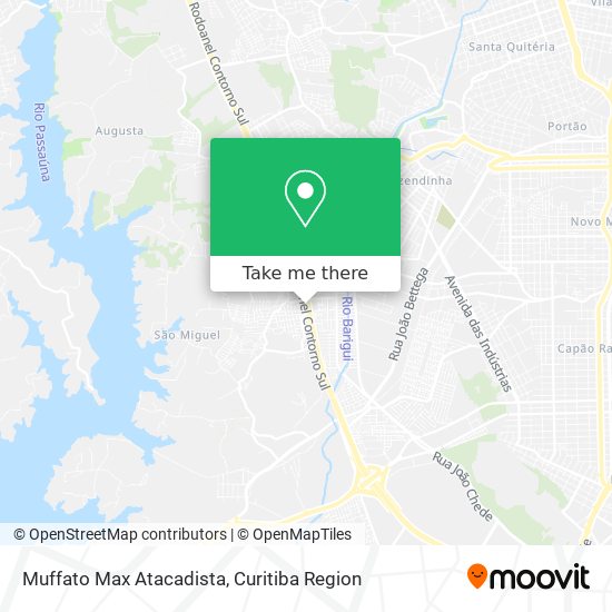 Muffato Max Atacadista map
