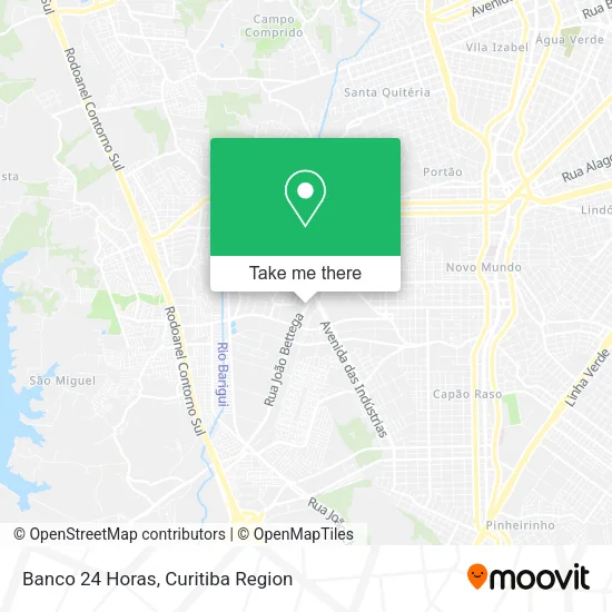 Banco 24 Horas map