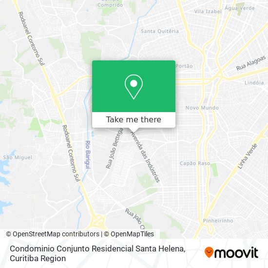 Condominio Conjunto Residencial Santa Helena map
