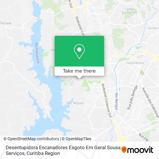 Desentupidora Encanadores Esgoto Em Geral Sousa Serviços map