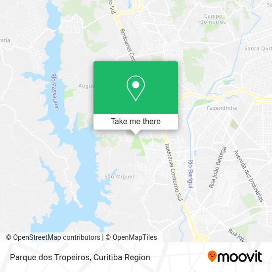 Parque dos Tropeiros map