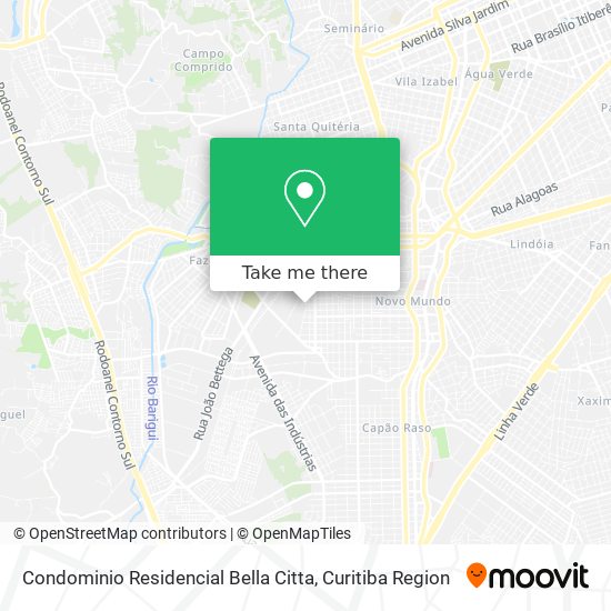 Condominio Residencial Bella Citta map