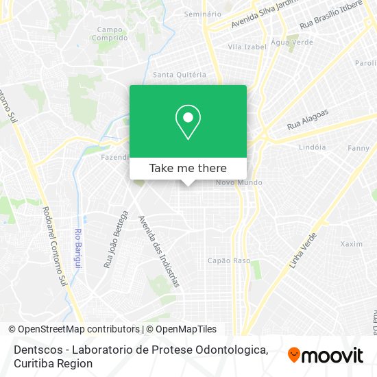 Dentscos - Laboratorio de Protese Odontologica map