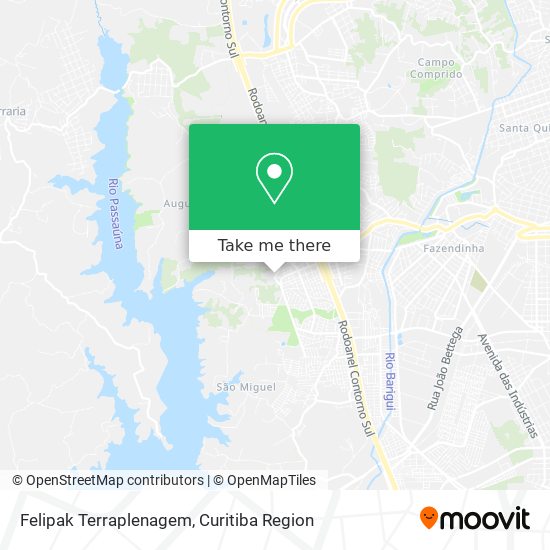 Felipak Terraplenagem map