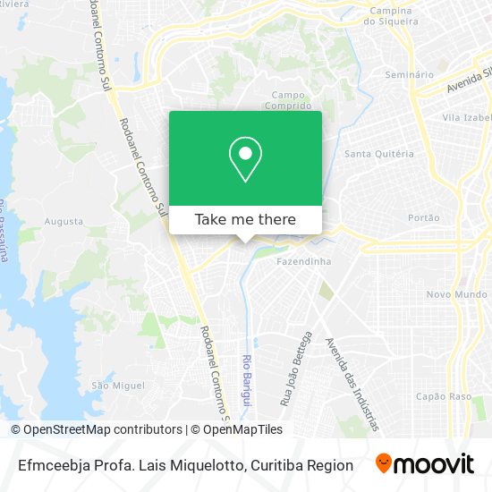 Efmceebja Profa. Lais Miquelotto map