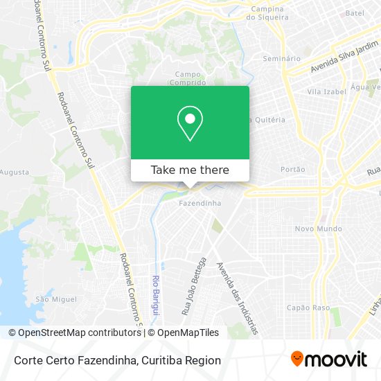 Corte Certo Fazendinha map