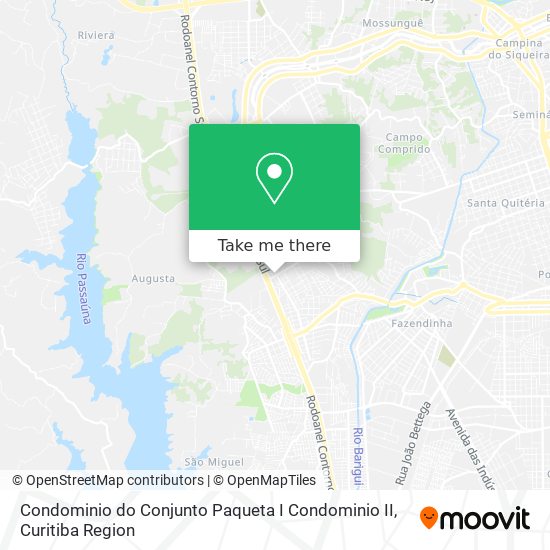 Condominio do Conjunto Paqueta I Condominio II map