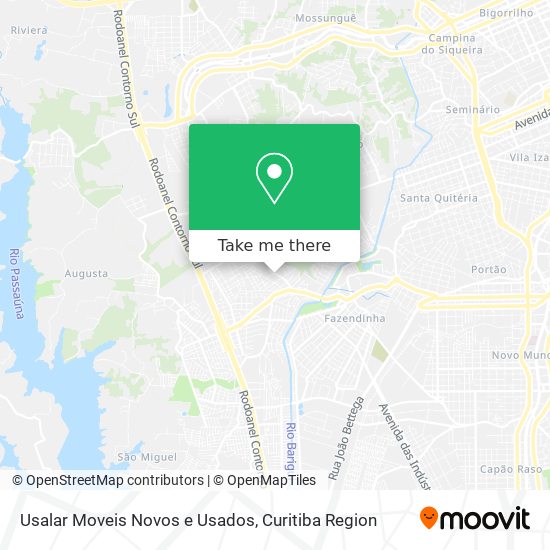 Usalar Moveis Novos e Usados map