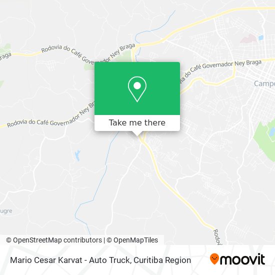 Mario Cesar Karvat - Auto Truck map