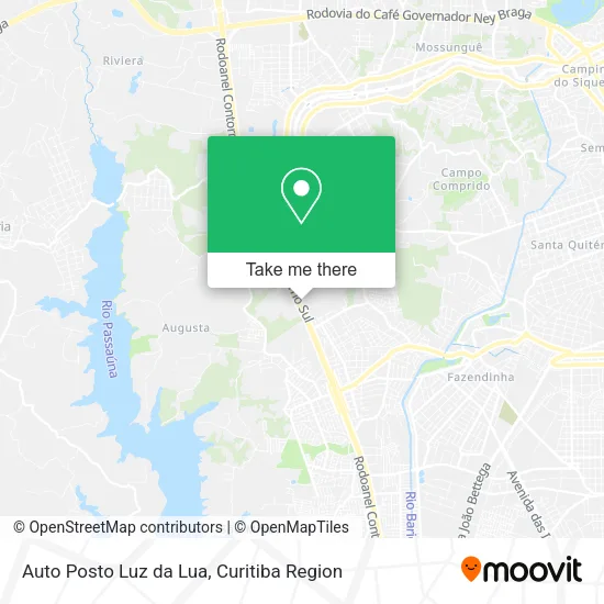 Auto Posto Luz da Lua map
