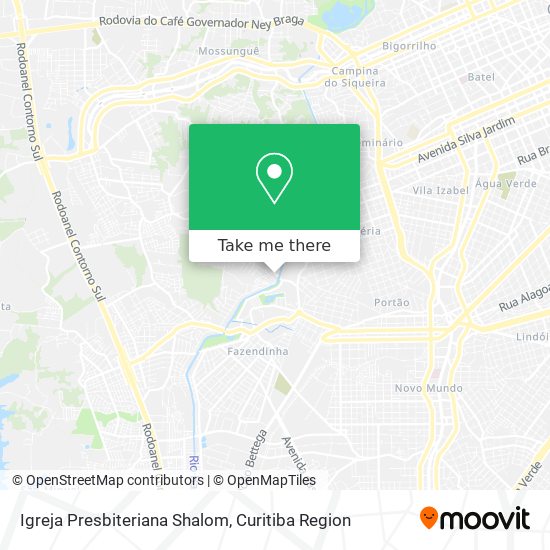Igreja Presbiteriana Shalom map
